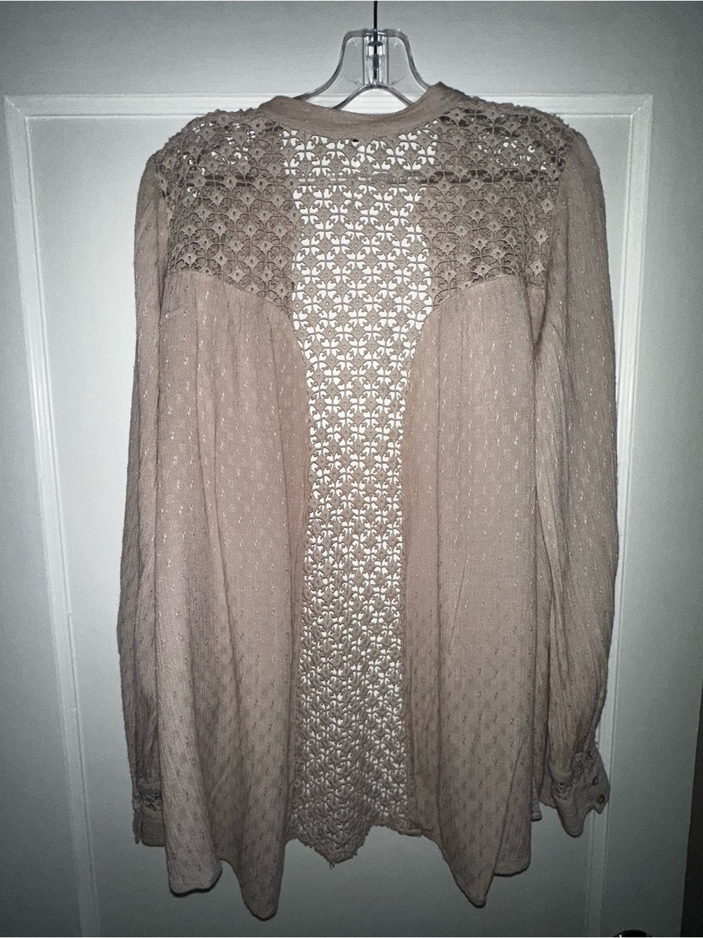 New Anthropologie Pankaj & Nidhi Gingham Tunic- S